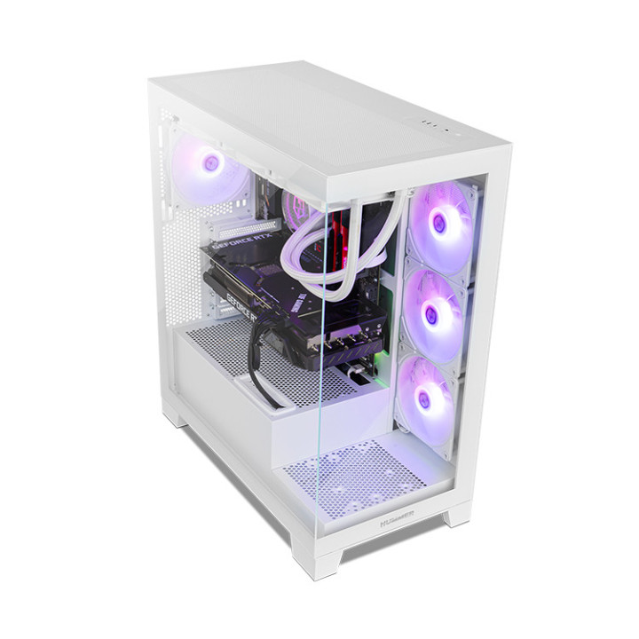 NOX Hummer Glock Midi Tower Branco