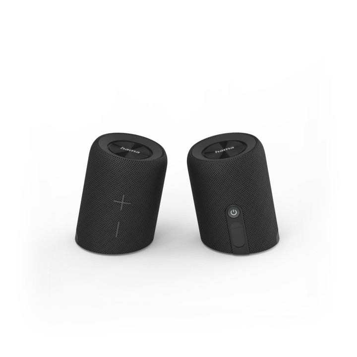 Hama Twin 3.0 Coluna portátil estéreo Preto 30 W