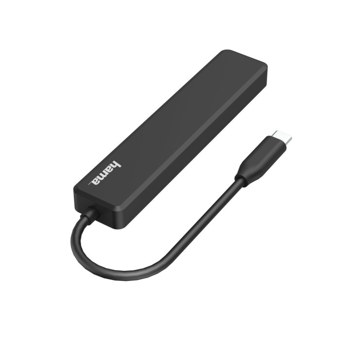 Hama 00200117 base & duplicador de portas USB 2.0 Preto