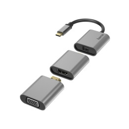 Hama 00200306 adaptador gráfico USB 4096 x 2160 pixels Cinzento