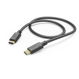 Hama 00201589 cabo USB USB 2.0 1 m USB C Preto