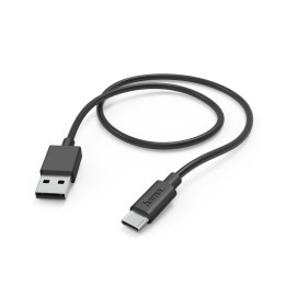 Hama 00201594 cabo USB USB 2.0 1 m USB A USB C Preto