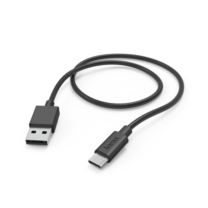 Hama 00201594 cabo USB USB 2.0 1 m USB A USB C Preto