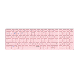 Teclado RAPOO E9700M Multi-mode Wireless, Rosa