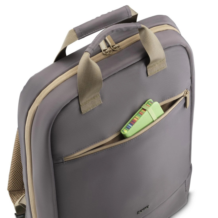 Hama 00222055 mochila Antracite, Bege Poliéster reciclado