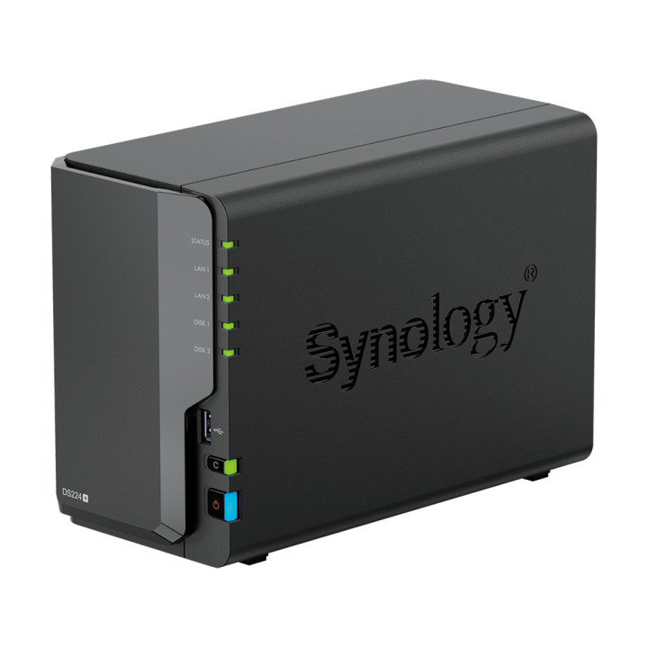 Synology DiskStation DS224+ servidor NAS e de armazenamento PC Intel® Celeron® J4125 2 GB DDR4 Preto