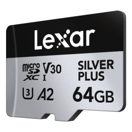 Lexar Professional SILVER PLUS 64 GB MicroSDXC UHS-I Classe 3