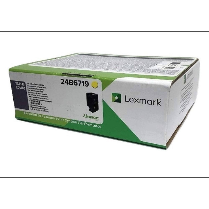 Toner LEXMARK 24B6719 Amarelo BSD 13K a 5% - XC4140,XC4150