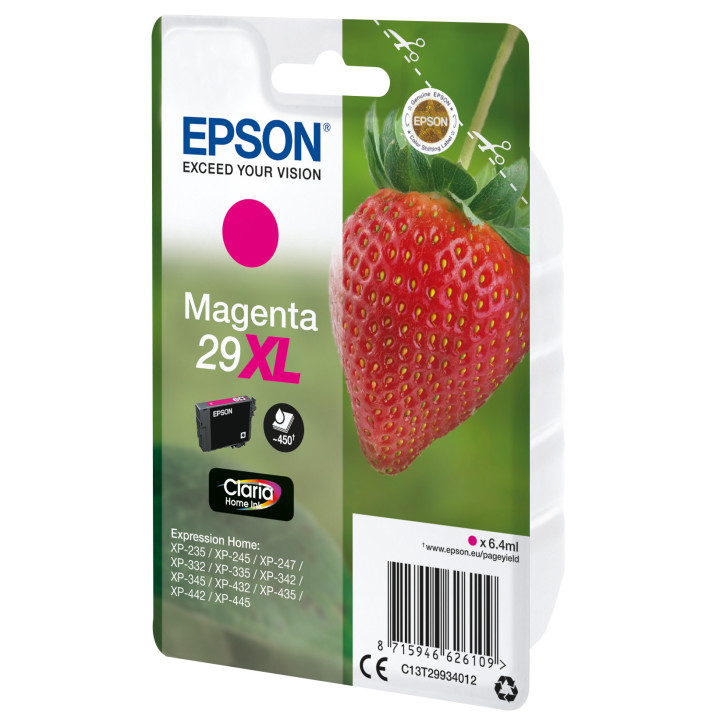 Epson Strawberry C13T29934012 tinteiro 1 unidade(s) Original Rendimento alto (XL) Magenta