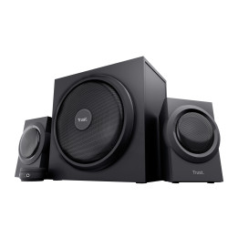 Trust Yuri conjunto de colunas 60 W Universal Preto 2.1 canais 1-way 15 W