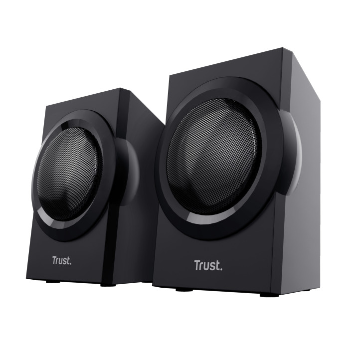 Trust Yuri conjunto de colunas 60 W Universal Preto 2.1 canais 1-way 15 W