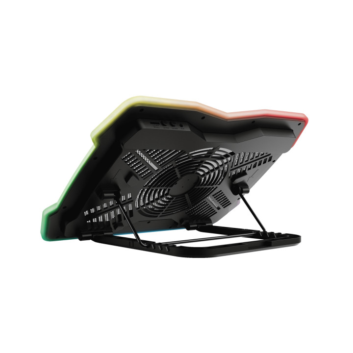 Trust GXT 1126 Aura base de refrigeração para computador 43,2 cm (17") 700 RPM Preto