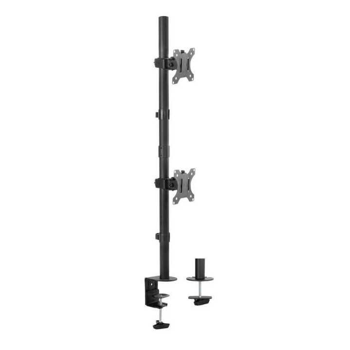Napofix DM1200V montagem e suporte para monitores 81,3 cm (32") Secretária Preto