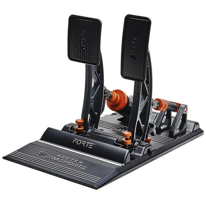 Pedais Asetek SimSports Forte - 2 Pedais ( Acelerador + Travão )