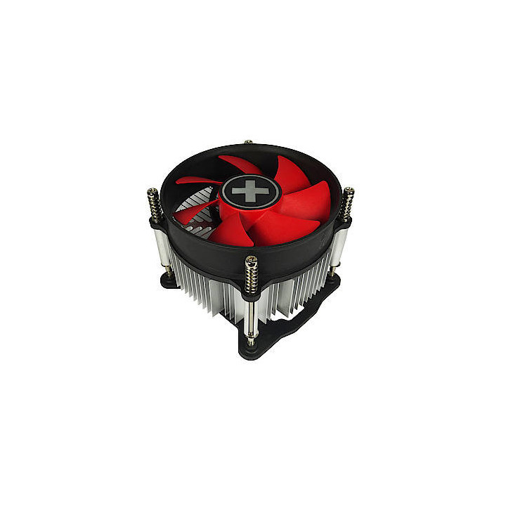 Xilence XC032 Processador Arrefecimento a ar 9,2 cm Preto, Cinzento, Vermelho