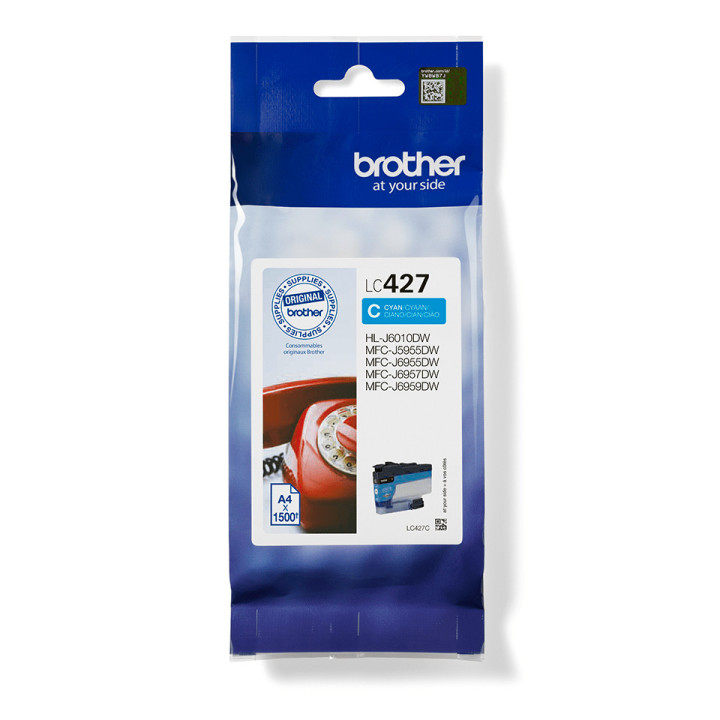 Brother LC427C tinteiro 1 unidade(s) Original Ciano