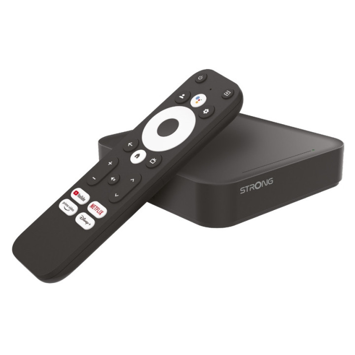 Strong LEAP-S3 caixa Smart TV Preto 4K Ultra HD 16 GB Wi-Fi Ethernet LAN