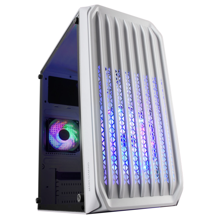 Mars Gaming MCS2W caixa para computador Mini Tower Branco