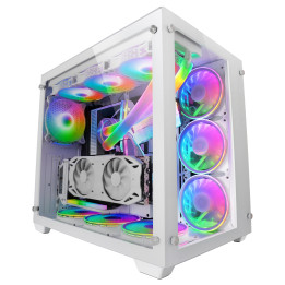 Mars Gaming MCV3W caixa para computador Tower Branco