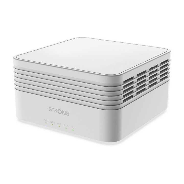 Strong MESHKITAX3000 sistema de Wi-Fi Mesh Dual-band (2,4 GHz   5 GHz) Wi-Fi 6 (802.11ax) Branco 2 Interno