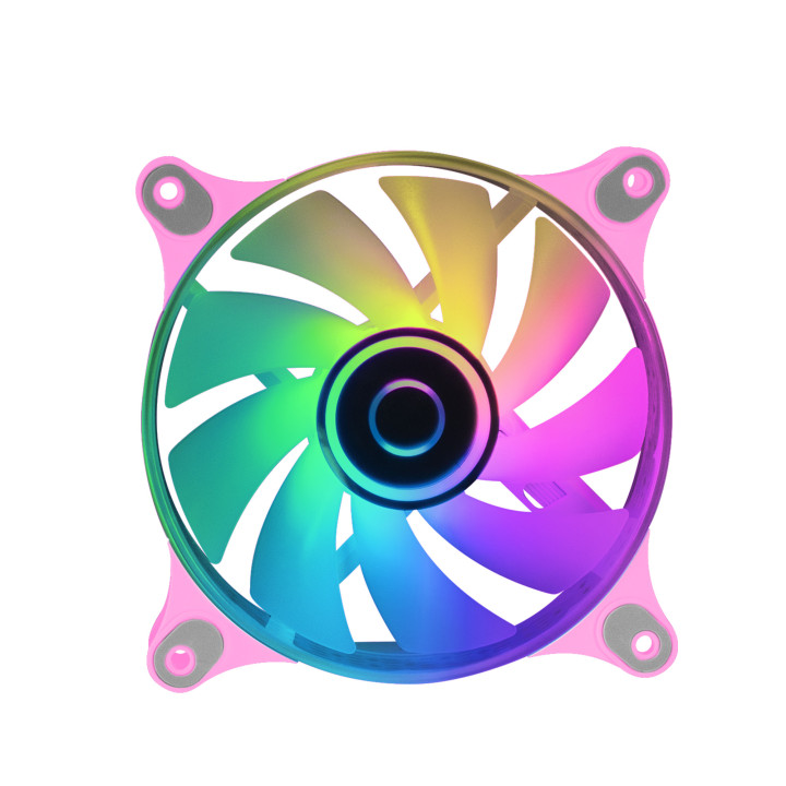 Mars Gaming MF3DP Sistema de Arrefecimento de Computador Caixa de computador Ventoinha 12 cm Rosa 1 unidade(s)