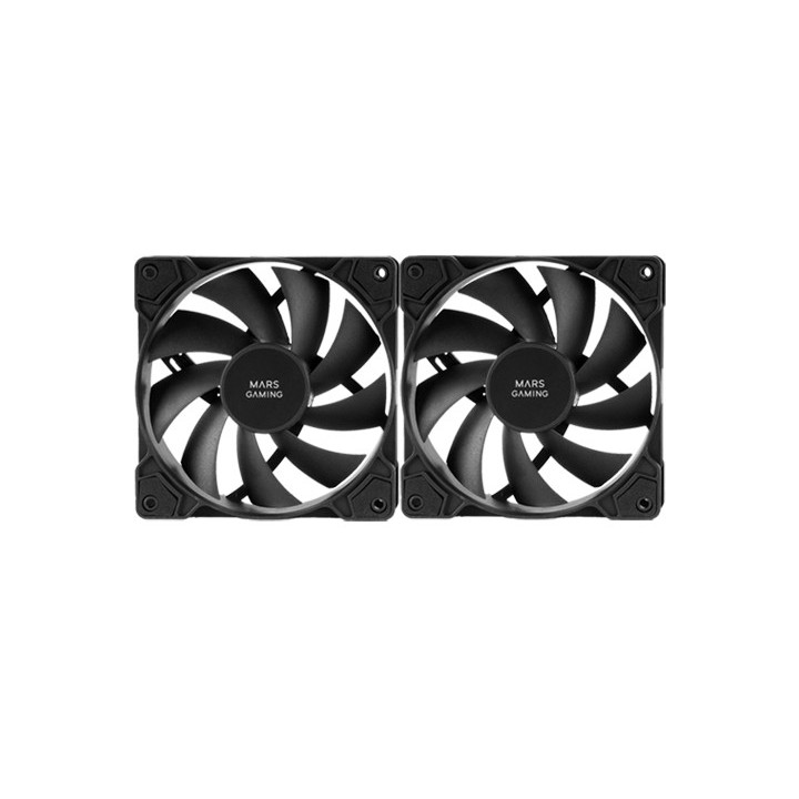 Mars Gaming MF-PWMX2 Caixa de computador Ventoinha 12 cm Preto