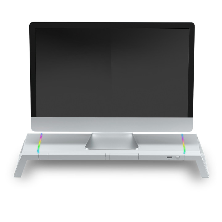 Mars Gaming MGSONEW montagem e suporte para monitores Secretária Branco