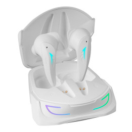 Mars Gaming MHIULTRAW auscultador Auscultadores Sem fios Intra-auditivo Música USB Type-C Bluetooth Branco