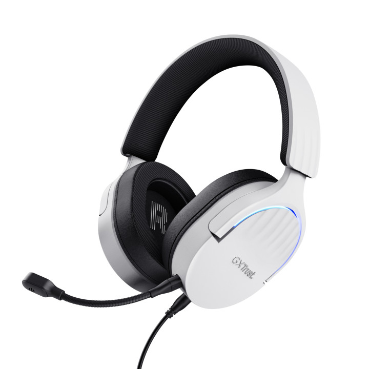 Trust GXT 490 FAYZO Auscultadores Com fios Fita de cabeça Motociclo USB Type-A Preto, Branco