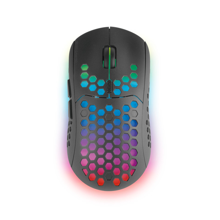Mars Gaming MMW3 rato Jogos Mão direita RF Wireless Ótico 3200 DPI