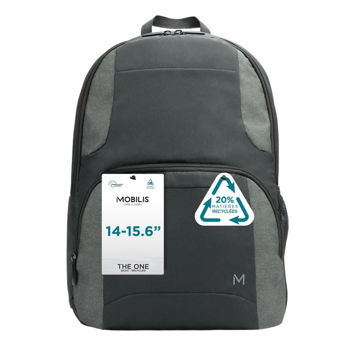 Mobilis TheOne 39,6 cm (15.6") Mochila Cinzento