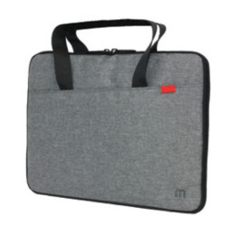 Mobilis Trendy Sleeve 35,6 cm (14") Estojo Preto, Cinzento