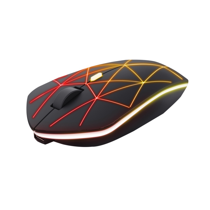 Trust GXT 117 Strike rato Jogos Ambidestro RF Wireless 1400 DPI