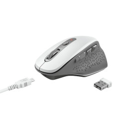 Trust Ozaa rato Escritório Mão direita RF Wireless Ótico 2400 DPI