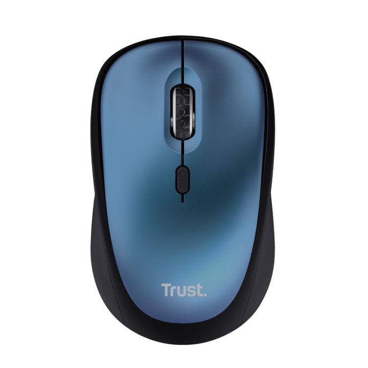 Trust Yvi+ rato Escritório Mão direita RF Wireless Ótico 1600 DPI