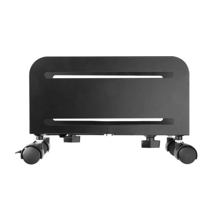 Napofix MPM002 acessório para mesa de audiovisuais Preto Suporte para carrinho de CPU