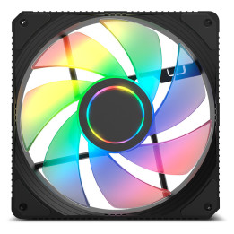 NOX M-FAN Caixa de computador Ventoinha 12 cm Translúcido 1 unidade(s)