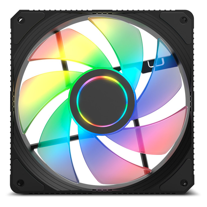 NOX M-FAN Caixa de computador Ventoinha 12 cm Translúcido 1 unidade(s)