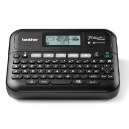 Brother PT-D460BTVP impressora de etiquetas Trasferência termal 180 x 180 DPI 30 mm seg Com fios e sem fios TZe Bluetooth QWERTY
