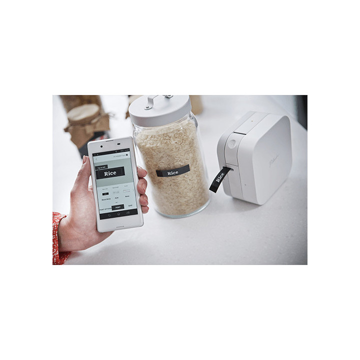 Brother PT-P300BT impressora de etiquetas Acionamento térmico direto 180 x 180 DPI 20 mm seg TZe Bluetooth