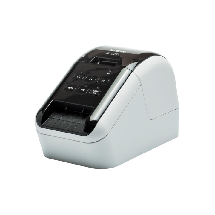 Brother QL-810W impressora de etiquetas Acionamento térmico direto Cor 300 x 600 DPI 176 mm seg Com fios e sem fios DK Wi-Fi