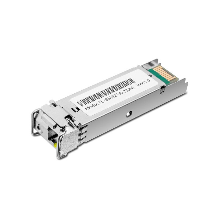 TP-Link TL-SM321A módulo de transcetor de rede Fibra ótica 1250 Mbit s SFP