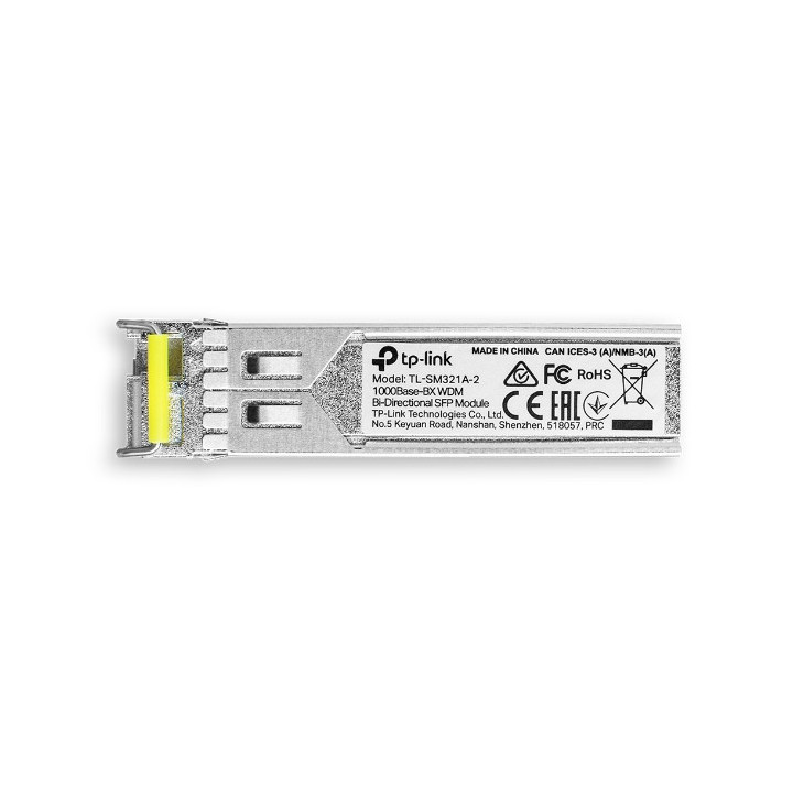 TP-Link TL-SM321A módulo de transcetor de rede Fibra ótica 1250 Mbit s SFP