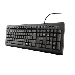 Trust Primo teclado Escritório USB Português Preto