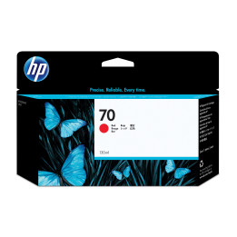 HP Tinteiro DesignJet 70 Vermelho de 130 ml