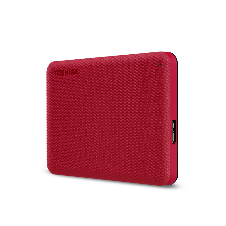 Toshiba Canvio Advance disco externo 4 TB 2.5" USB Type-A 2.0 3.2 Gen 1 (3.1 Gen 1) Vermelho