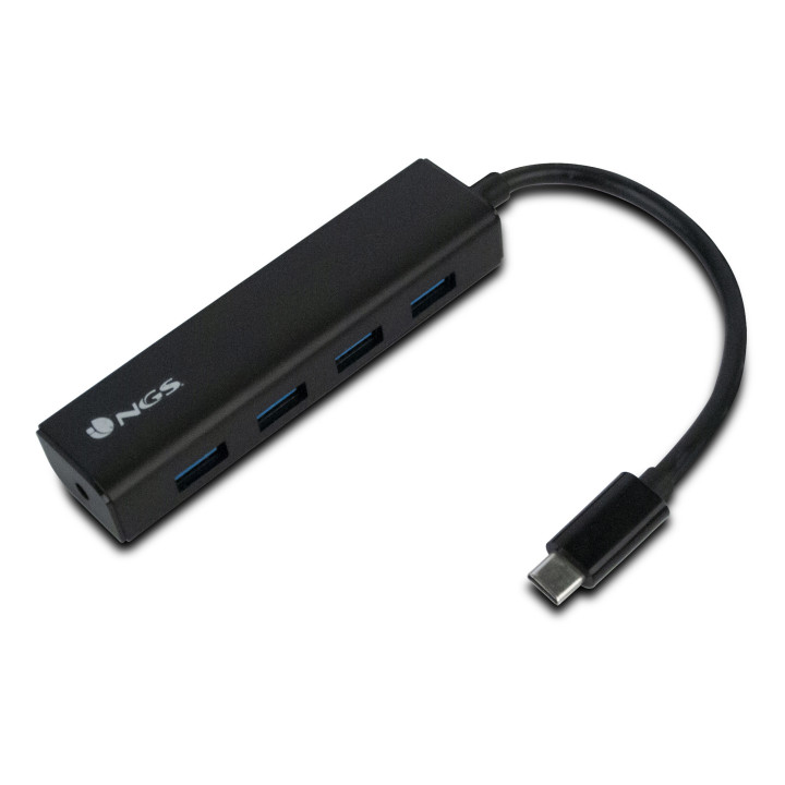 NGS WONDERHUB4 USB 2.0 Type-C 480 Mbit s Preto