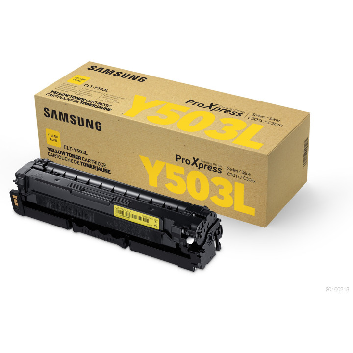 Samsung Toner HP CLT-Y503L Original Amarelo de Elevado rendimento