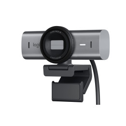 Logitech MX Brio 705 for Business webcam 8,5 MP 4096 x 2160 pixels USB 3.2 Gen 1 (3.1 Gen 1) Alumínio, Preto
