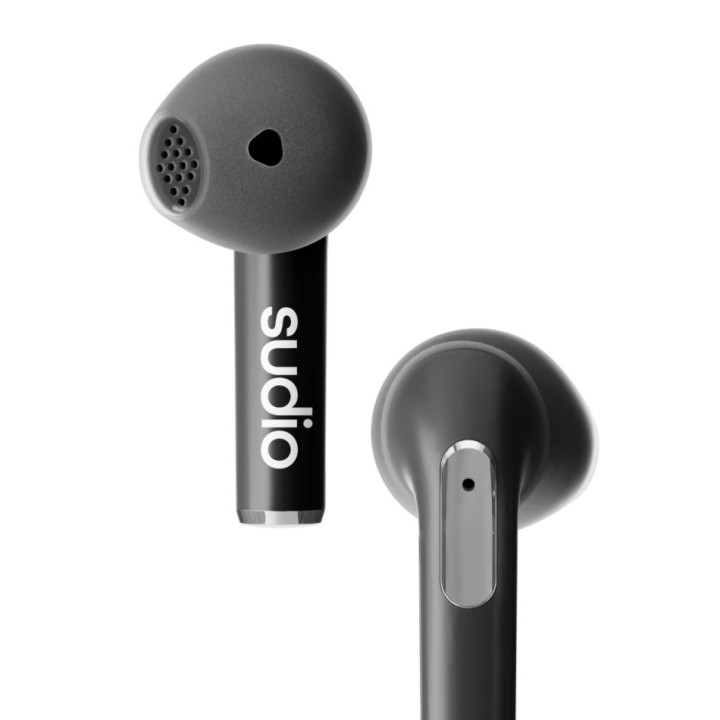 Sudio N2BLK auscultador Auscultadores True Wireless Stereo (TWS) Intra-auditivo Chamadas Música USB Type-C Bluetooth Preto